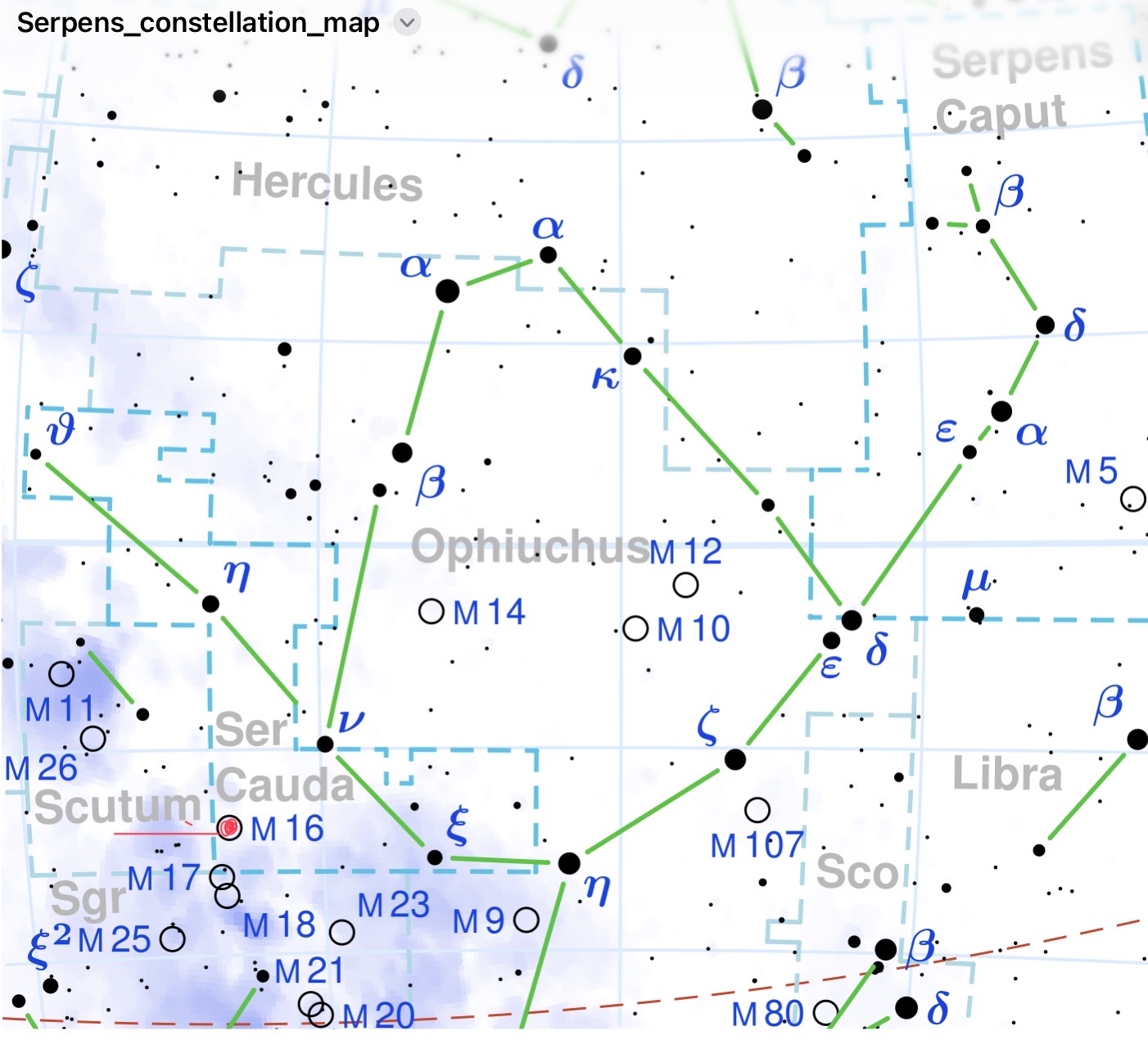 Mapa celeste
